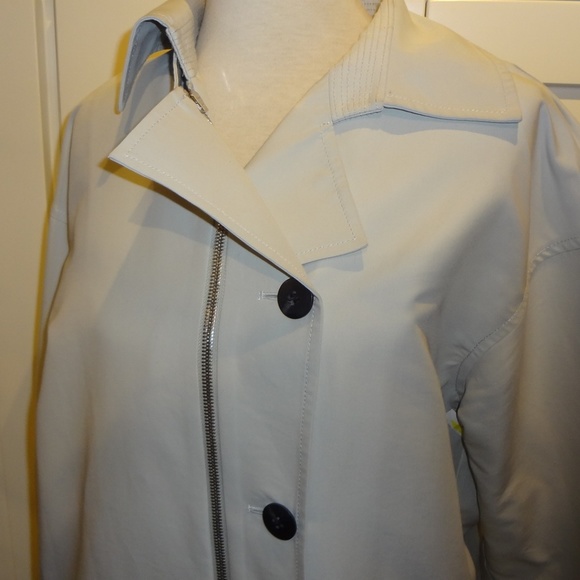 Lewit Trench Coat Cotton Blend NEW - Picture 3 of 8
